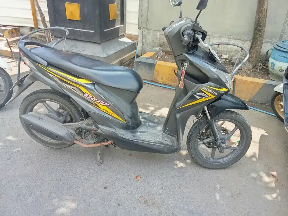 Beat fi 2014 lengkap mesin halus kelistrikan normal no rembes no bocor