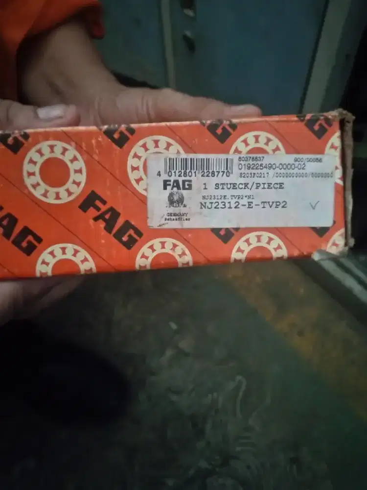 Bearing FAG kondisi baru