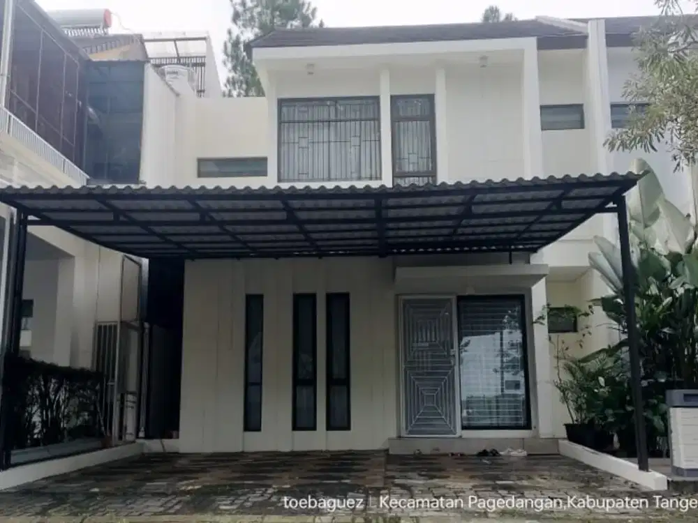 Dijual Rumah Cantik 2 Lantai di Foresta BSD, Tangerang Selatan