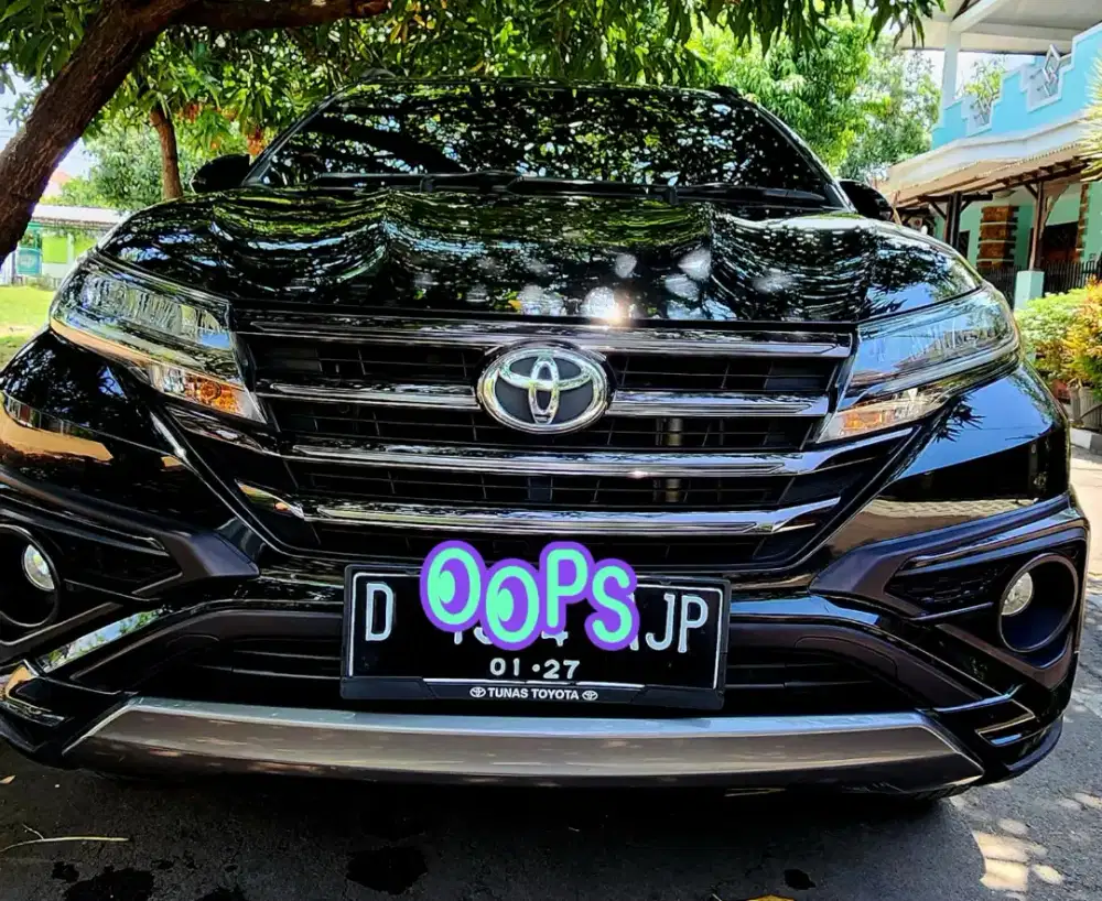 JUAL BU : TOYOTA RUSH 1.5 AUTOMATIC TYPE GR HITAM METALLIC TH 2021