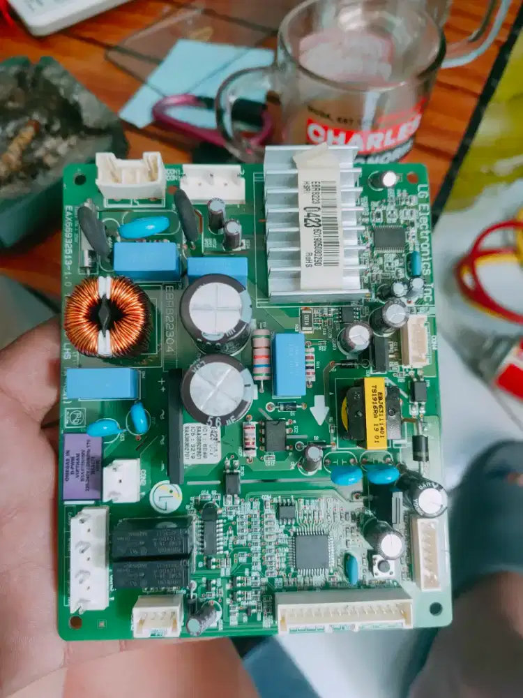 Modul PCB kulkas LG inverter 2 pintu no minus