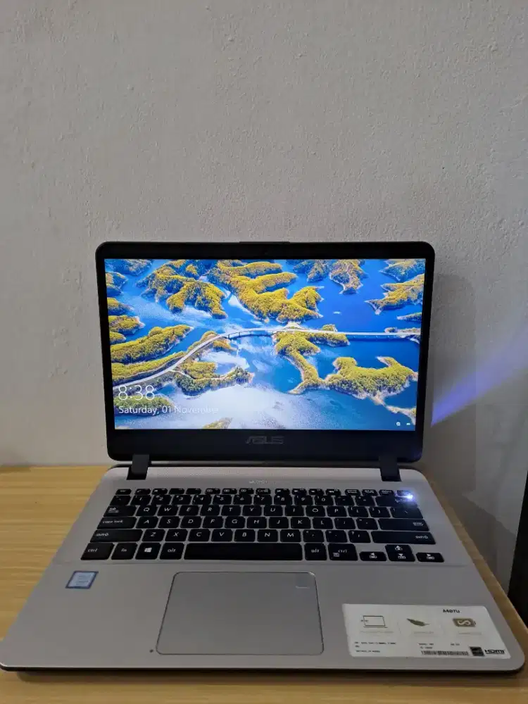 Asus A407U mode sudah slim tipis core i3