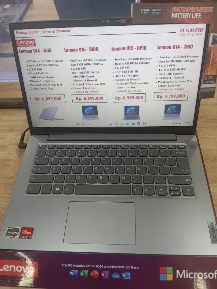 KREDIT LAPTOP LENOVO V14 - 15ID