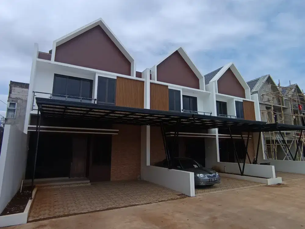 CLuster cakep design scandinavian modern 2lantai cuma 800jt an