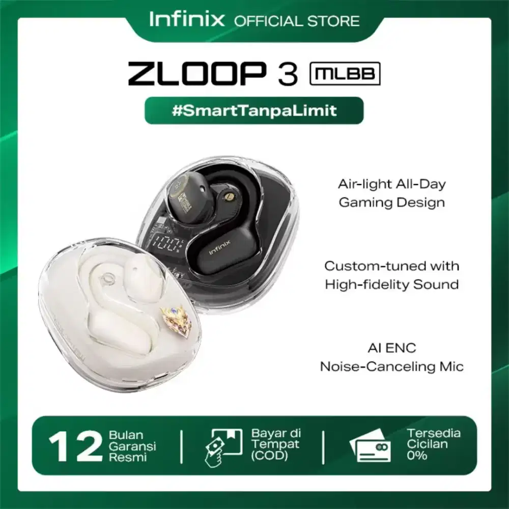 Infinix Zloop 3 MLBB New Segel