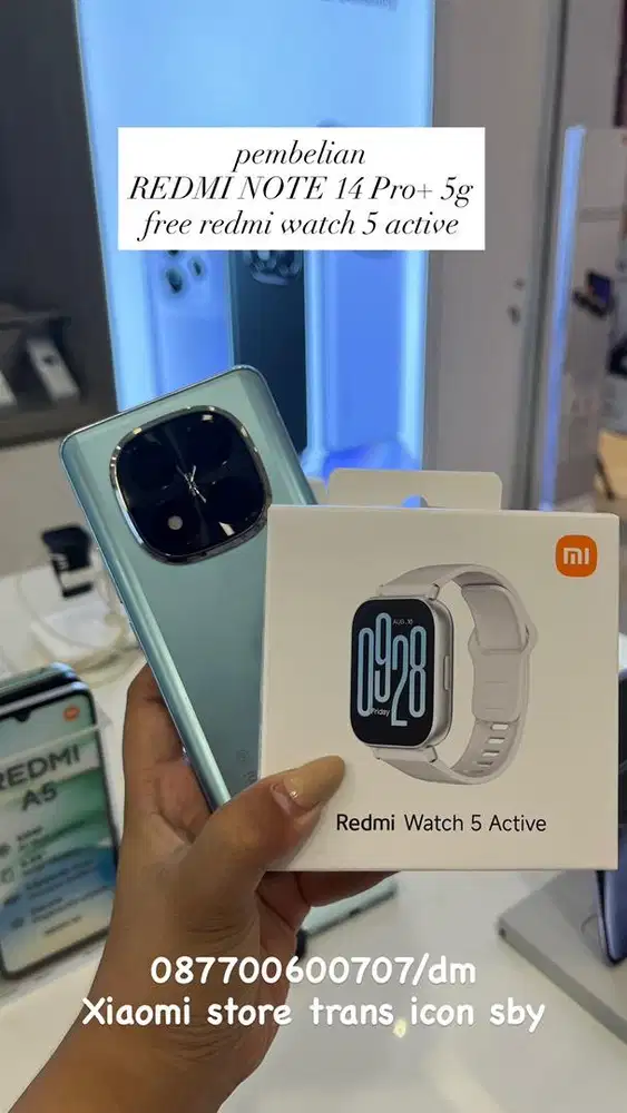 redmi note pro+ 5g free watch