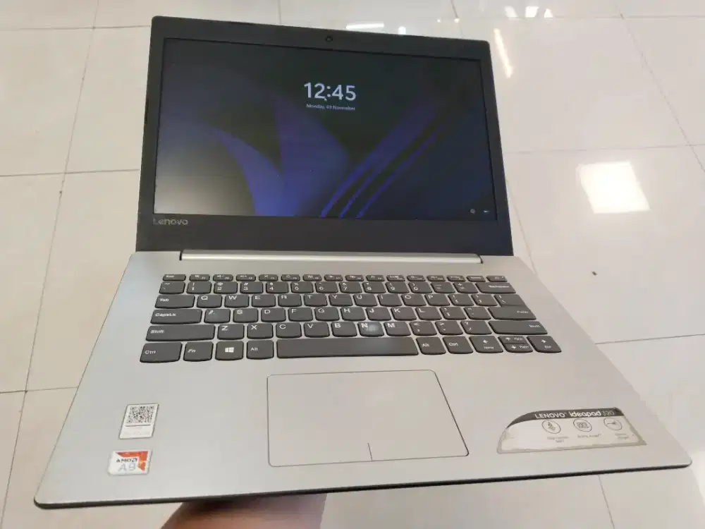 Dijual laptop Lenovo Ideapad 330 AMD A9-9125 RAM 4GB DDR4 SSD 256GB