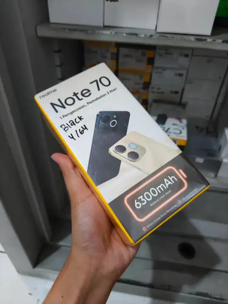 Realme note 70 4/64 New promo