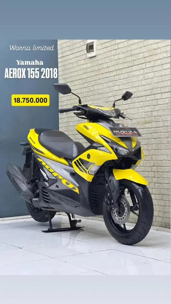 Aerox 155 warna favorit 2018 unit istimewa