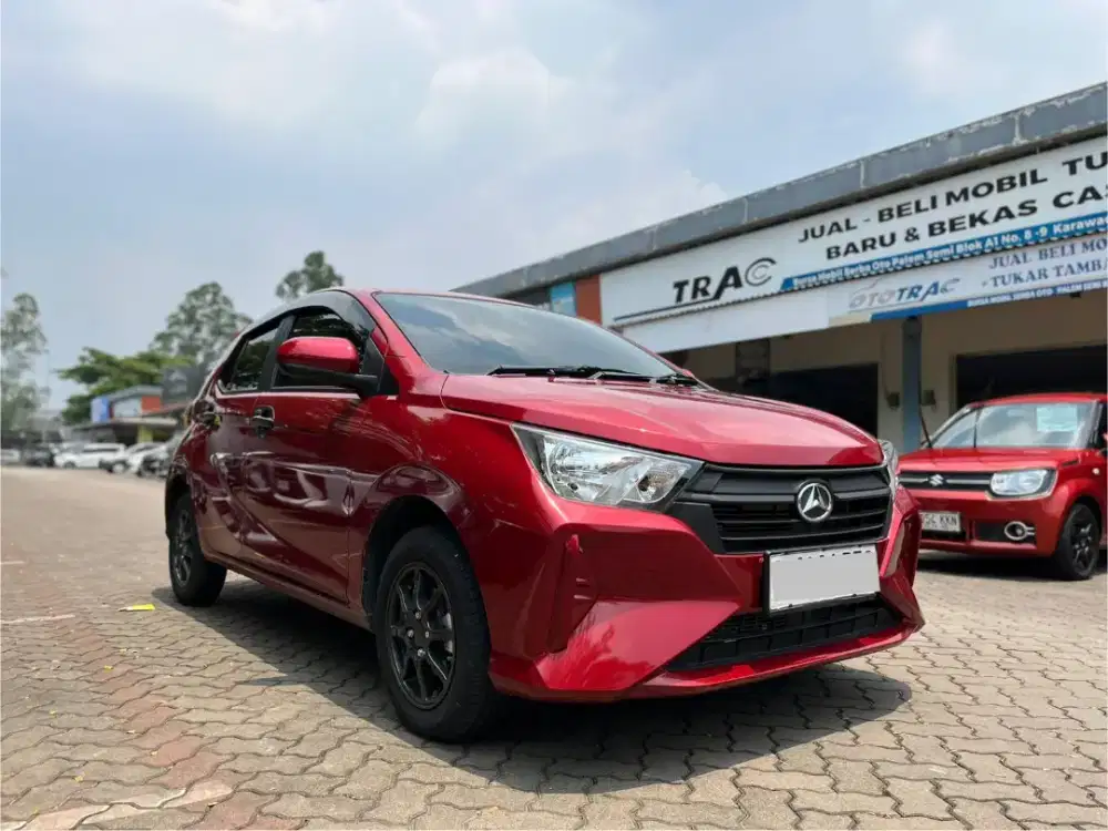 KM 2RB MULUS!! DAIHATSU AYLA 1.0 X AT MATIC 2024 MERAH