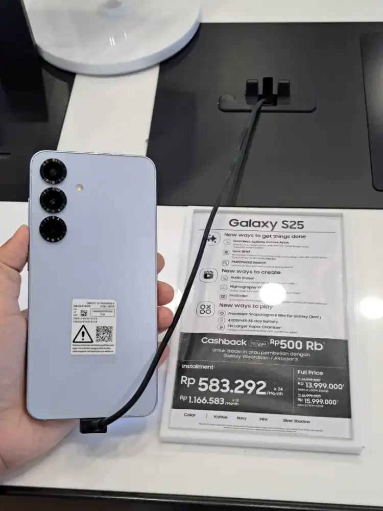 READY STOK GALAXY S25 , GARANSI RESMI BISA CICILAN & TUKAR TAMBAH