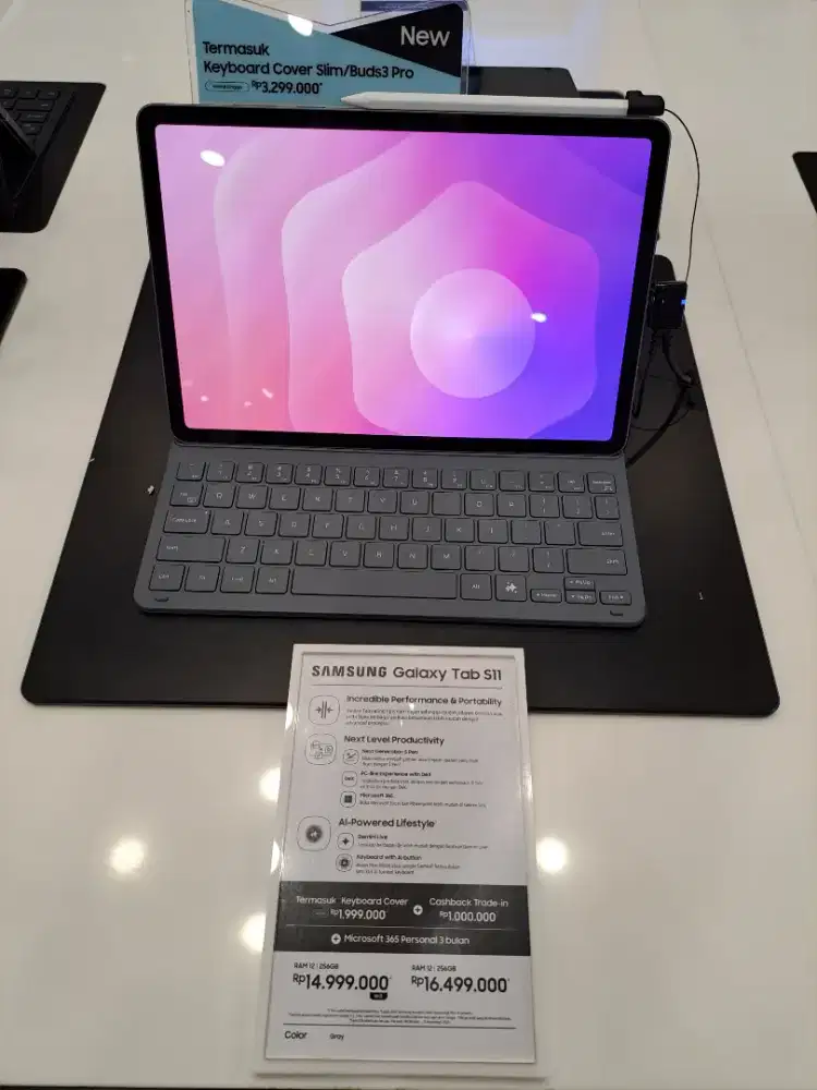 NEW GALAXY TABLET S11 , FREE KEYBOARD COVER