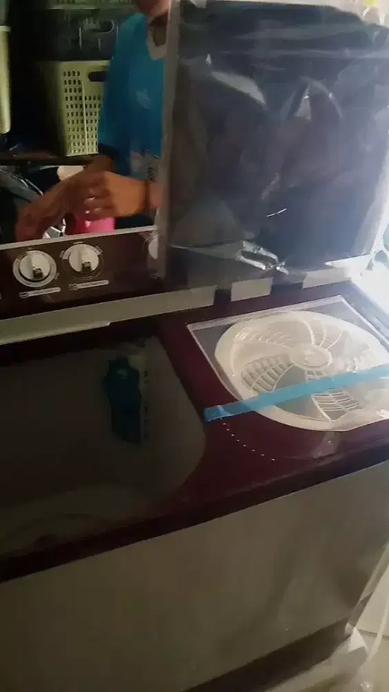 Mesin Cuci LG 2 Tabung tipe WT16 kapasitas 16 KG. #second like new