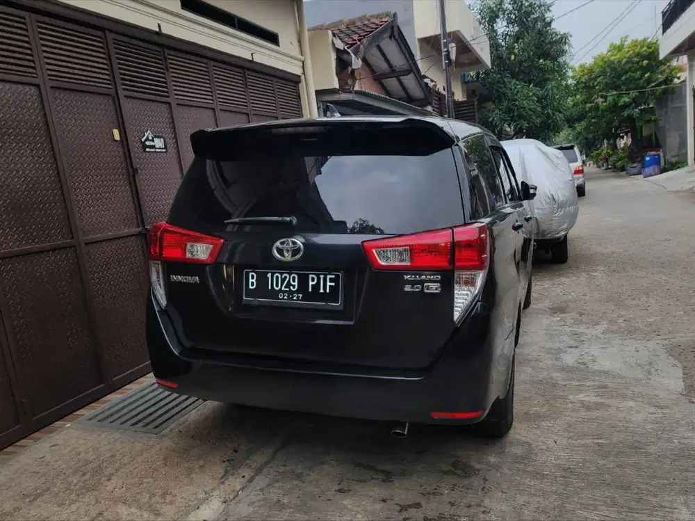Toyota Kijang Innova Inova Reborn G AT Matic Tahun 2017 Hitam , 2016