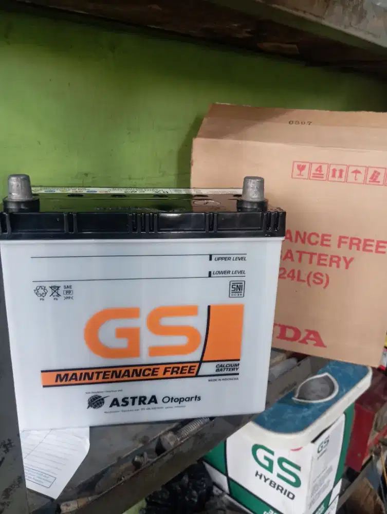 Aki gs 55b24Ls/ns60Ls 45 amper