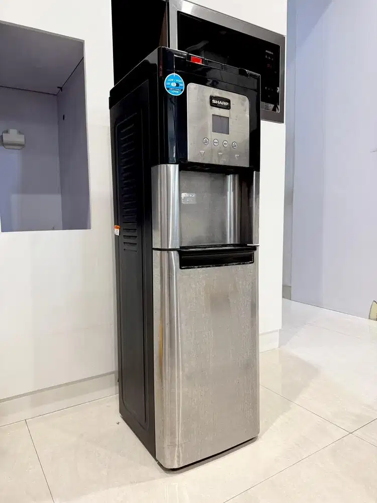 Dispenser Sharp SWD-78EHL-SL Galon Bawah Hot Cold