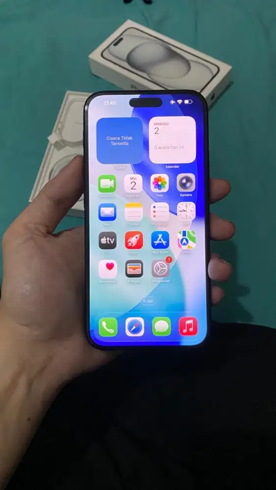 Jual iPhone 15 Plus Black 128gb iBox