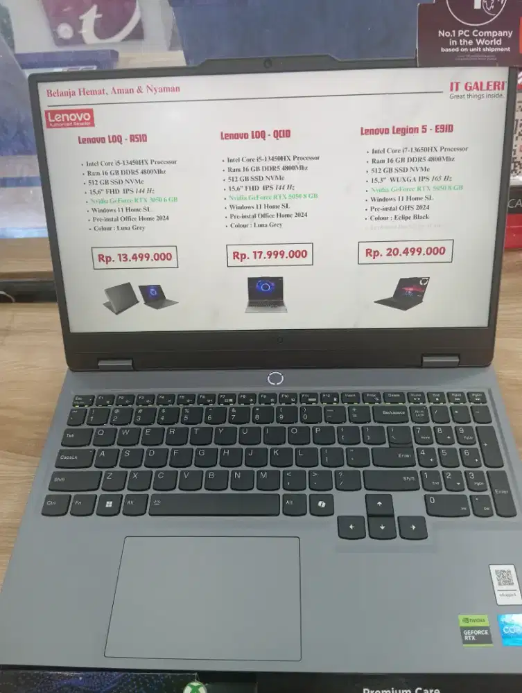 KREDIT LAPTOP Lenovo LOQ-ASID