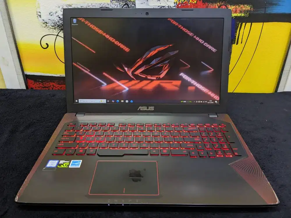Laptop Asus ROG GL553VD Core i7 gen 7 8/256+HDD 1TB Nvidia 1050 backli