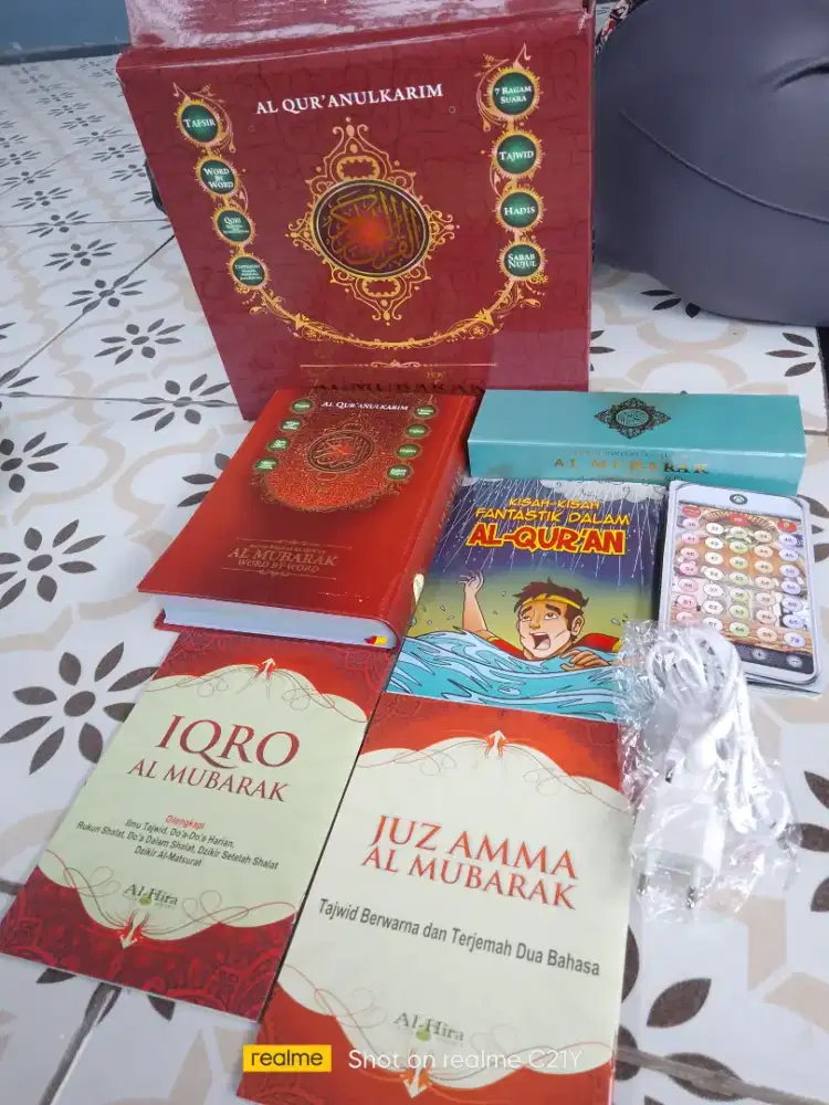 Dijual Al-qur'an digital  baru lengkap buku panduan,kalam/penanya
