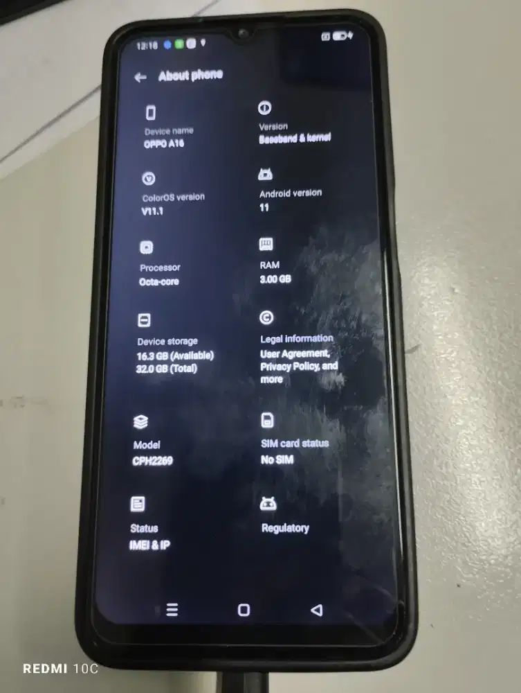 Oppo. A16 Jual cepat