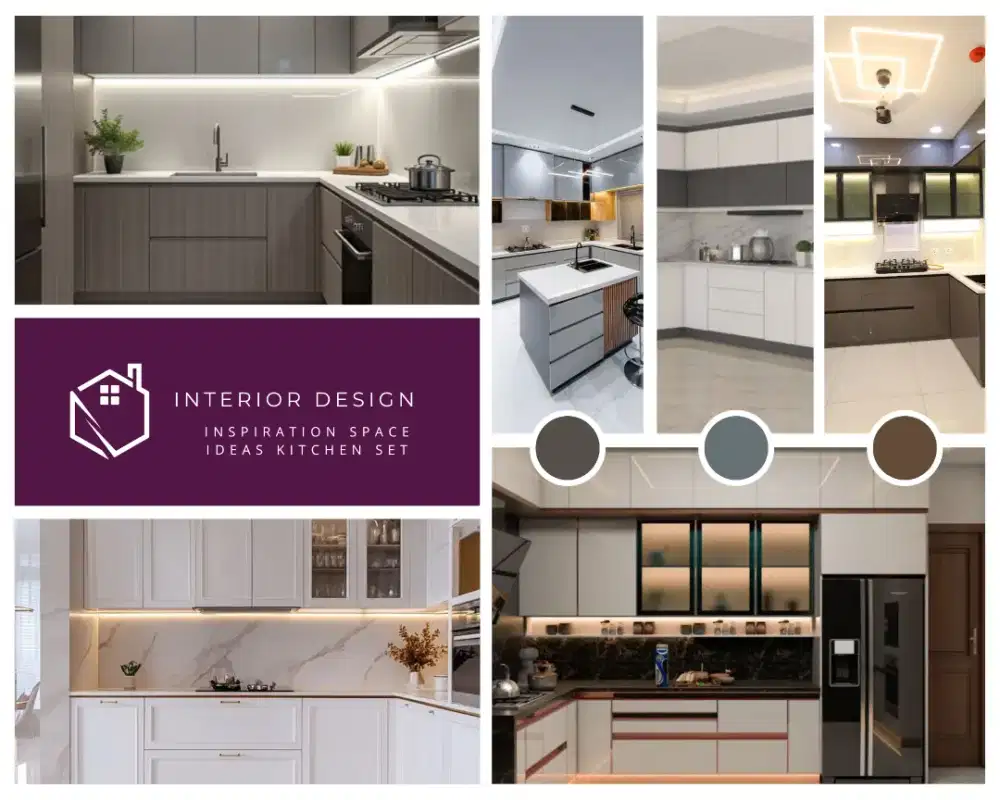 Garansi Kualitas! Jasa Kitchen Set Custom Interior Kokoh, Rapi