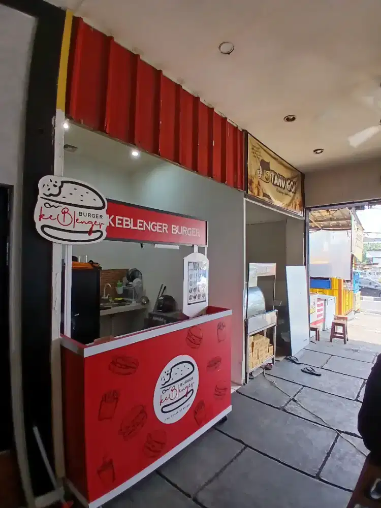 Kios kuliner 2.30 x 2.50 Di teras fatmawati Jakarta selatan