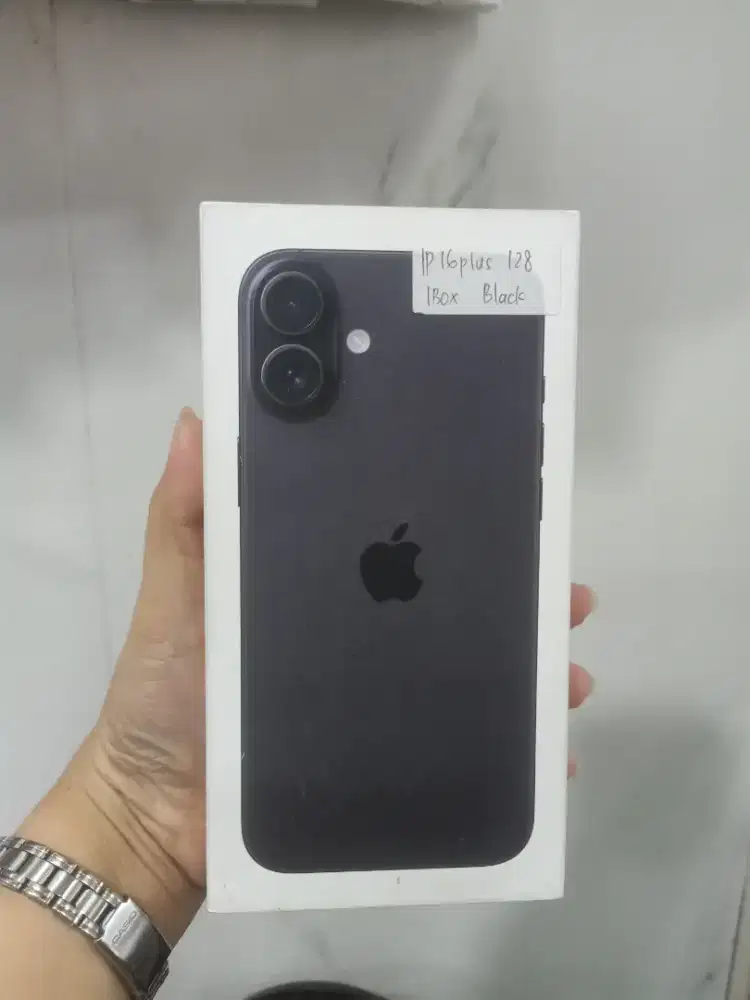 New Iphone 16plus 128GB Garansi Resmi