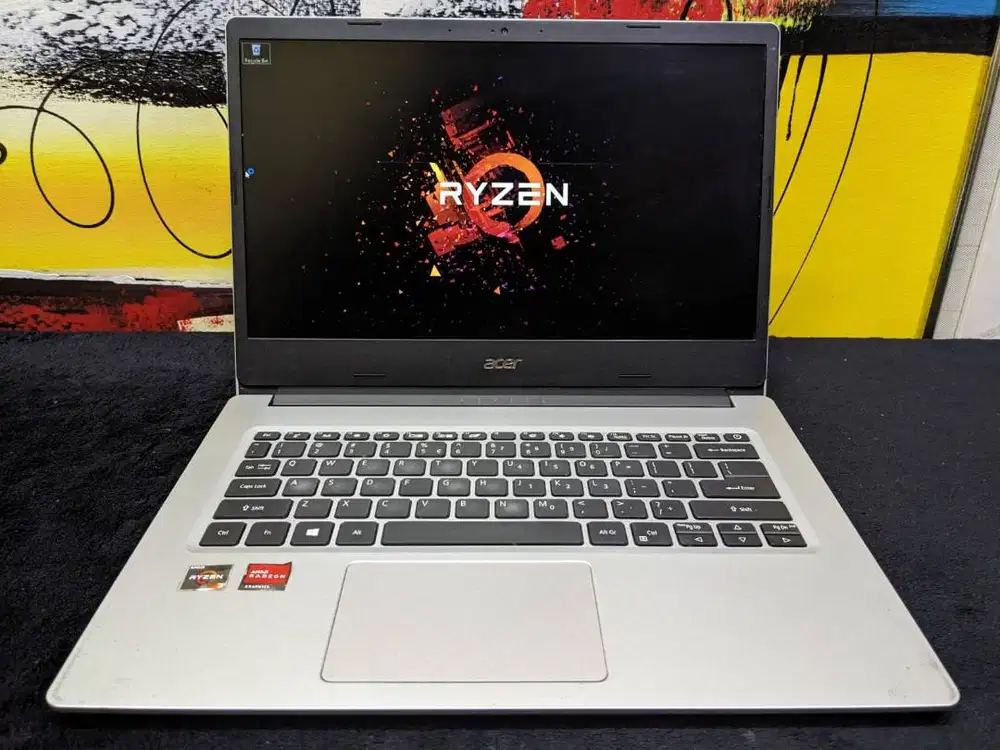 Laptop Acer Aspire A314 Ryzen 3 3250U 8/256 Slim Mulus