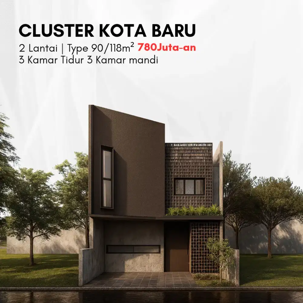 Rumah Type 90/118m² Kota Baru Jambi