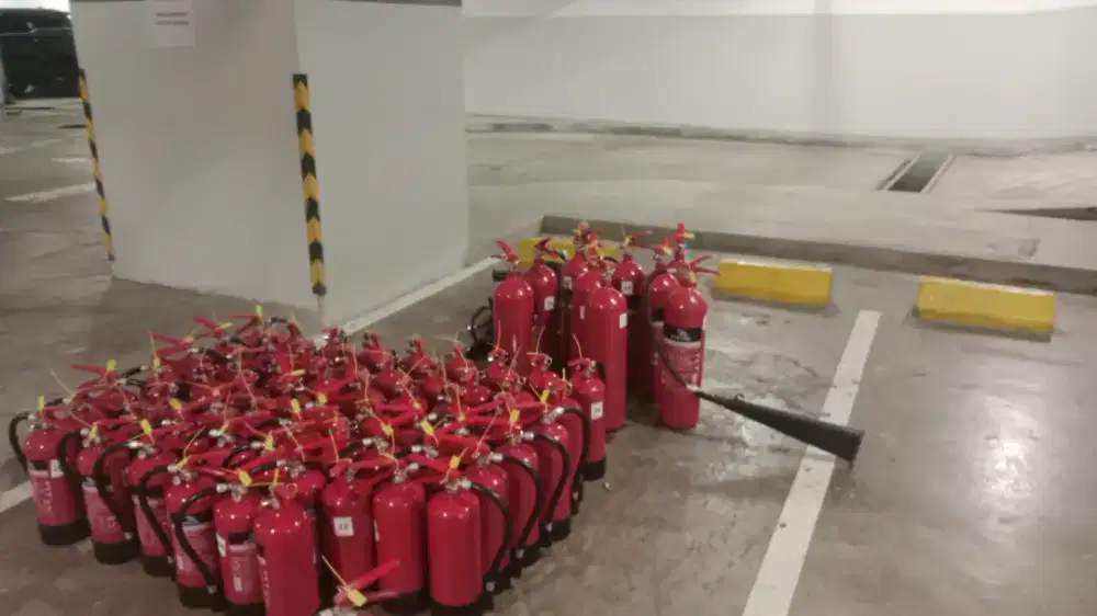 Isi ulang tabung pemadam api 3kg powder