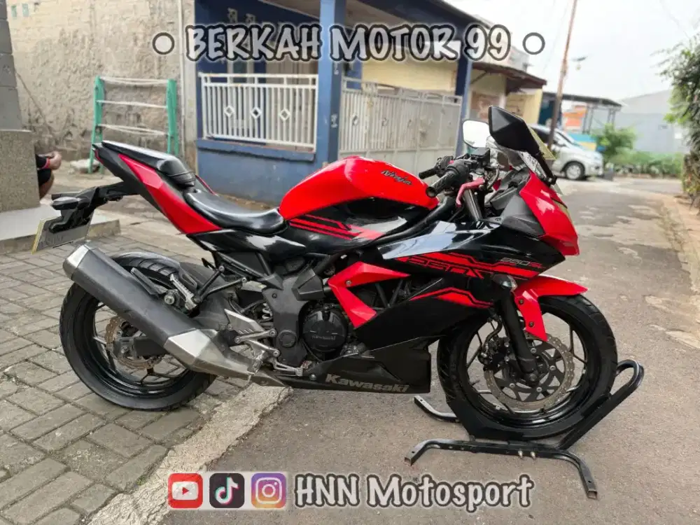 Ninja 250Cc 2017 Mono Pajak Panjang