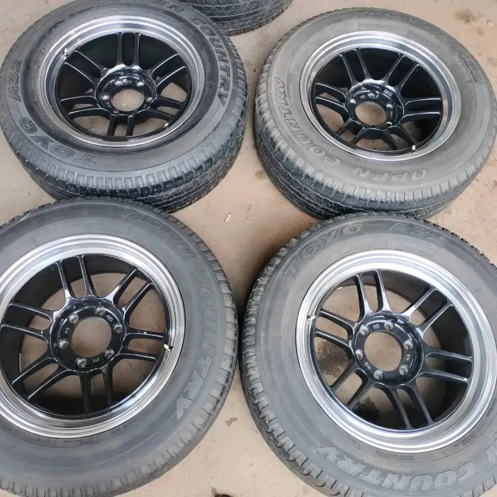 Velg Enkei RPT ring 18x9 6x139,7 ET 0 ban 265/60 R18 Fortuner dll