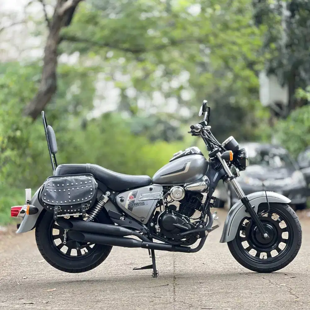 BENELLI MOTOBI 200 EFI GREY 2021 KM LOW PAJAK PANJANG FULL MULUS