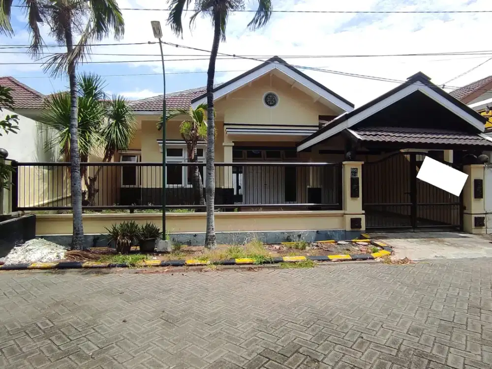 DEKAT RAYA MERR DAN SIER Dijual Rumah Rungkut Mapan Luas 311 Meter