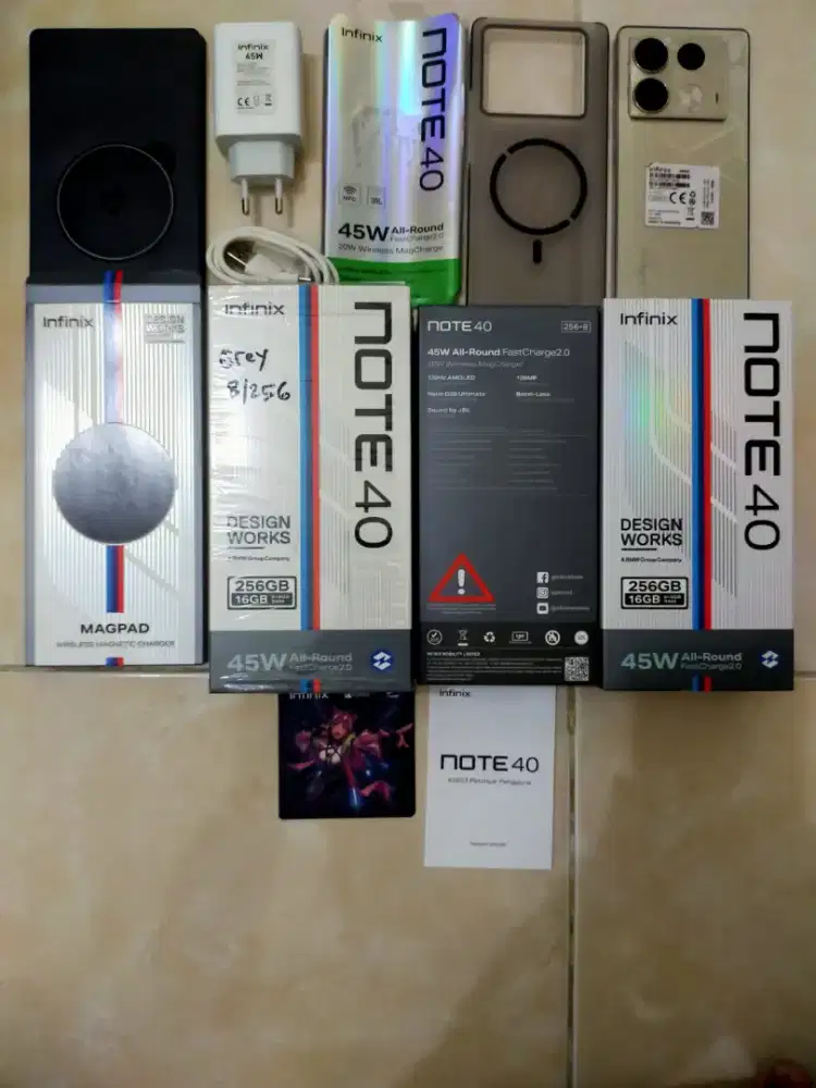 Infinix note 40 BMW edition seperti baru 8/256