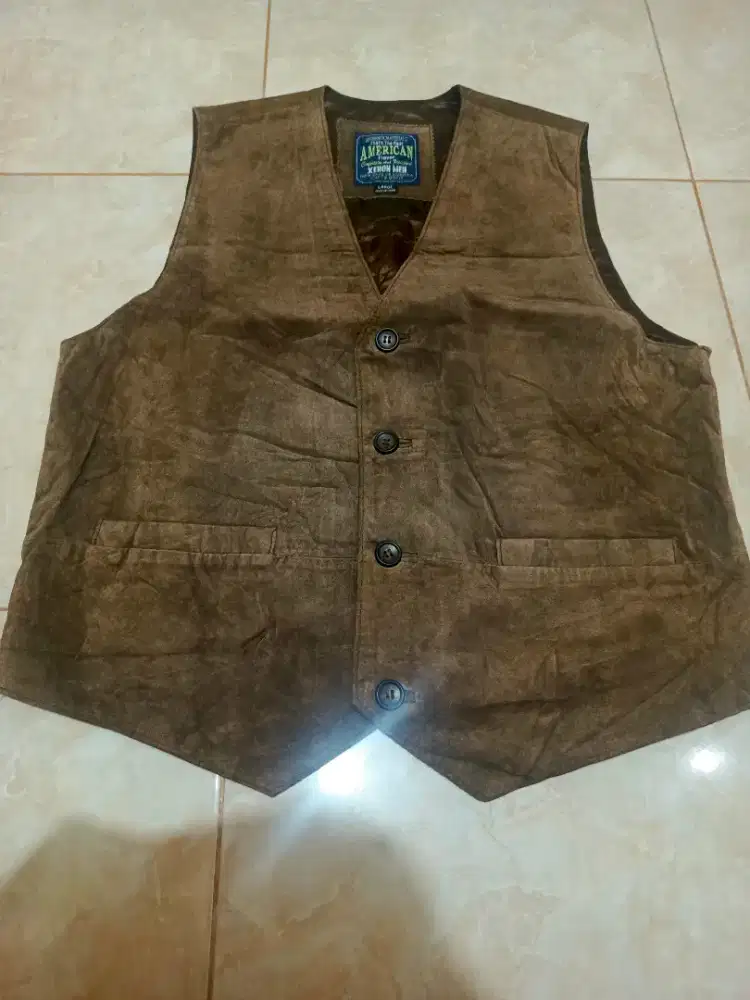 atasan rompi koboi laki