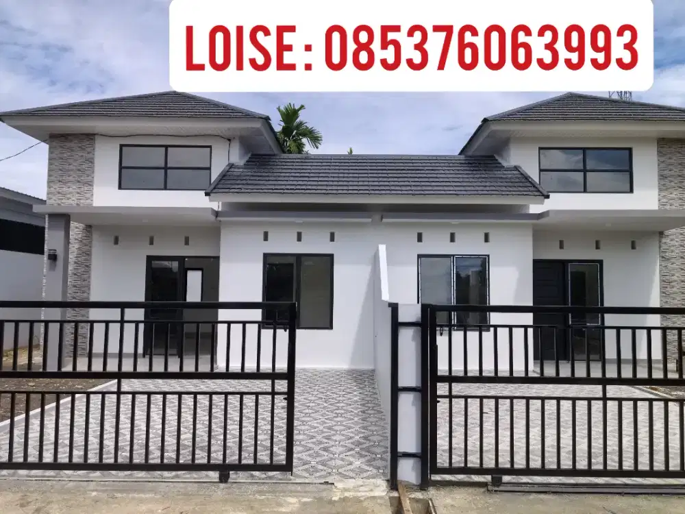 Type 50 Berpagar Surat SHM jl.Singgalang