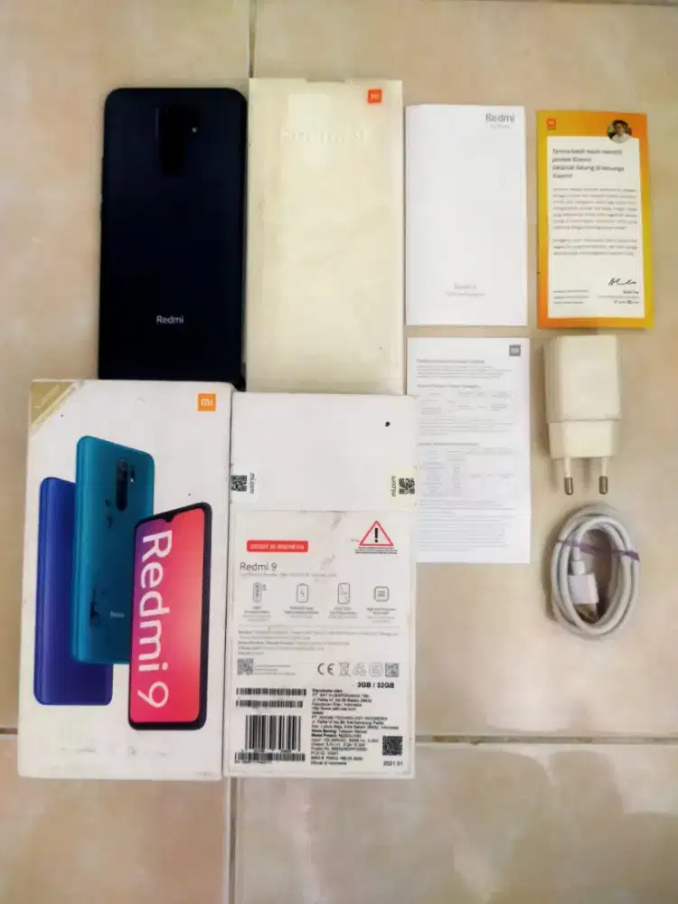 Redmi 9 mulus 3/32