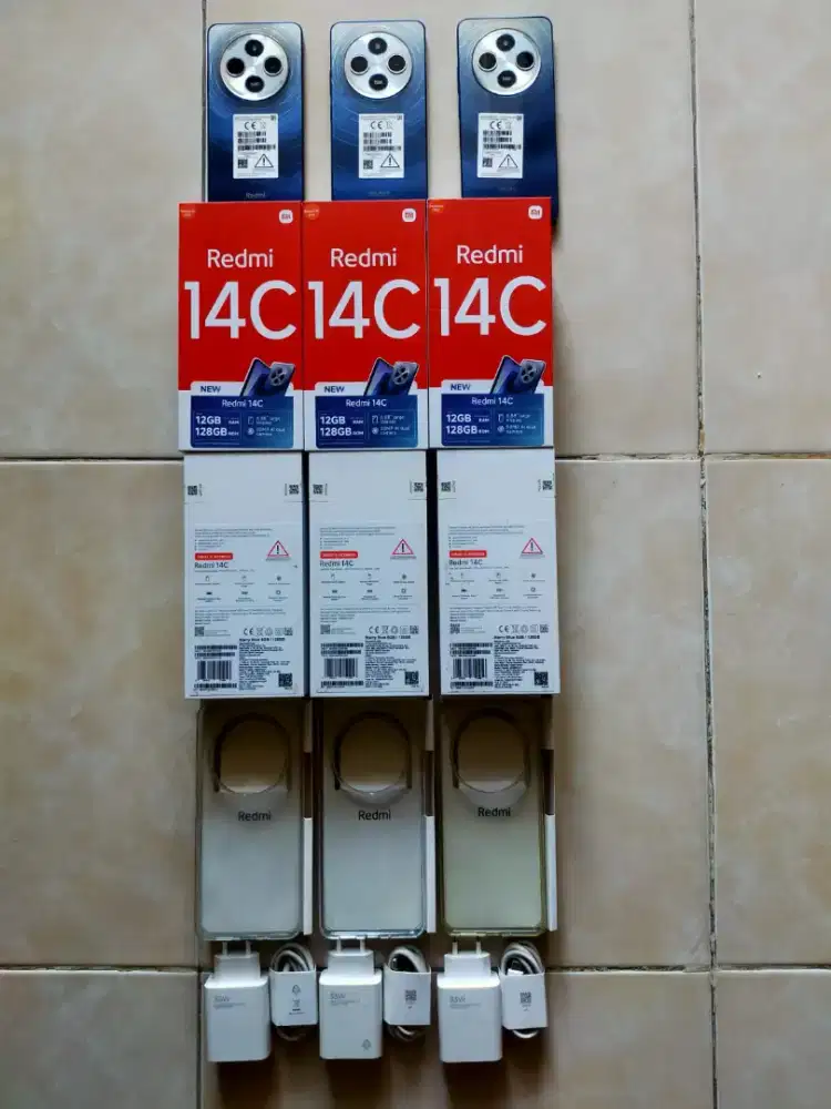 Redmi 14C seperti baru 6/128