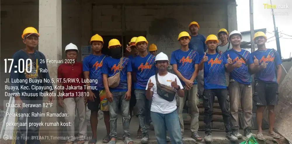 Siap menerima pekerjaan harian atau borongan