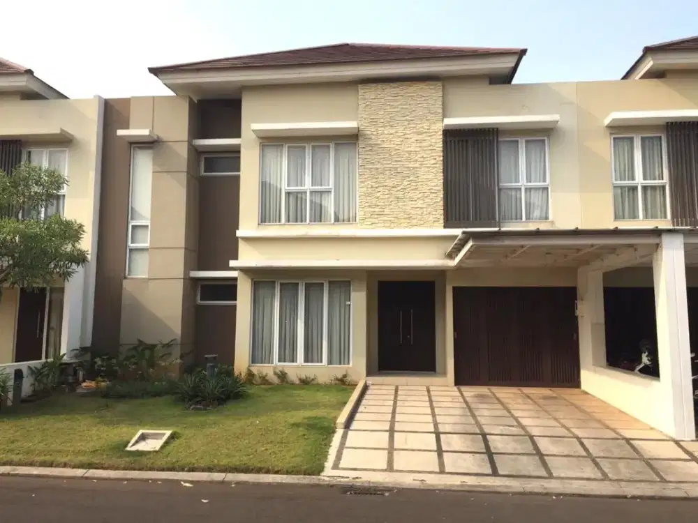 Rumah 2lt 294m Type 4KT Cluster Dbanyan JGC Jakarta Garden City