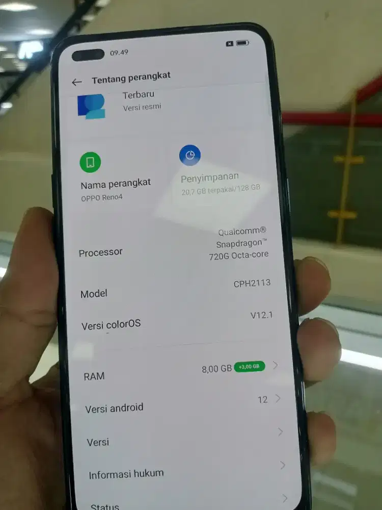 HP oppo reno 4 8/128