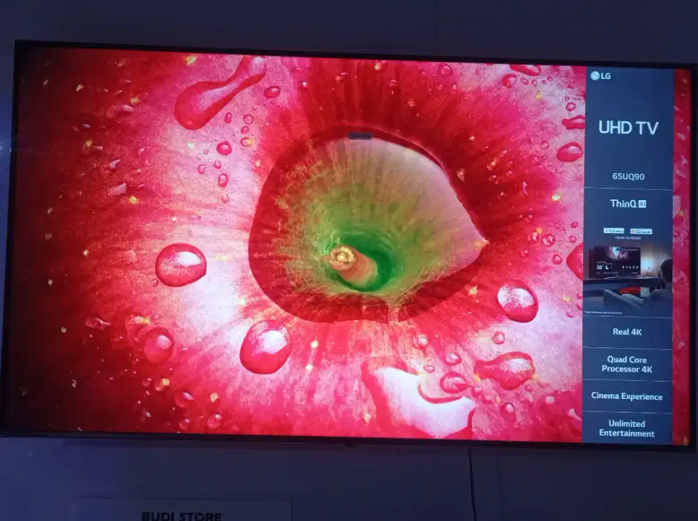 LG 65 Inch UQ80 Smart TV UHD4K Thinq AI