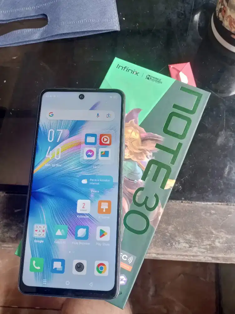 HP infinix note 30 8+8/256