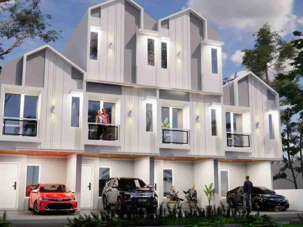 Rumah 2 lantai strategis & ekonomis di Jakarta Pusat