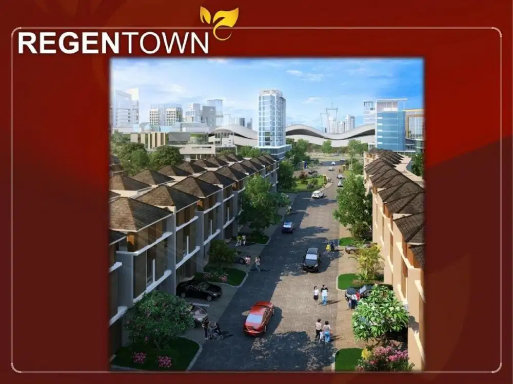 disewakan rumah furnish siap huni di regentown bsd city