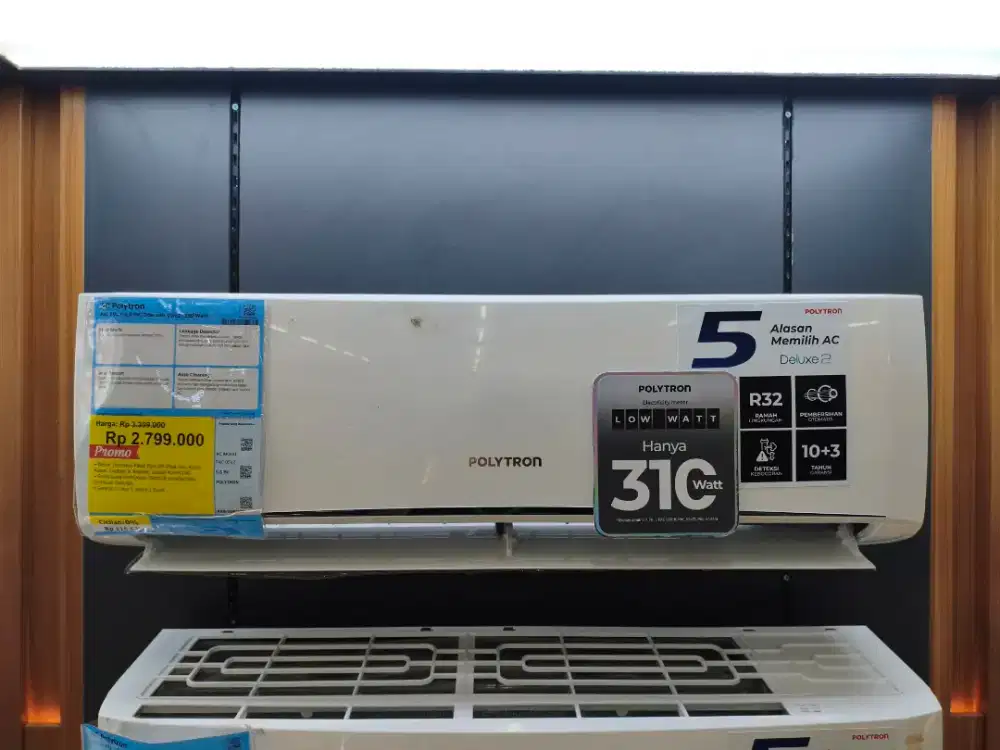 Promo AC 0.5 PK Polytron Bisa Cicilan Tanpa DP Gratis 2x Cicilan