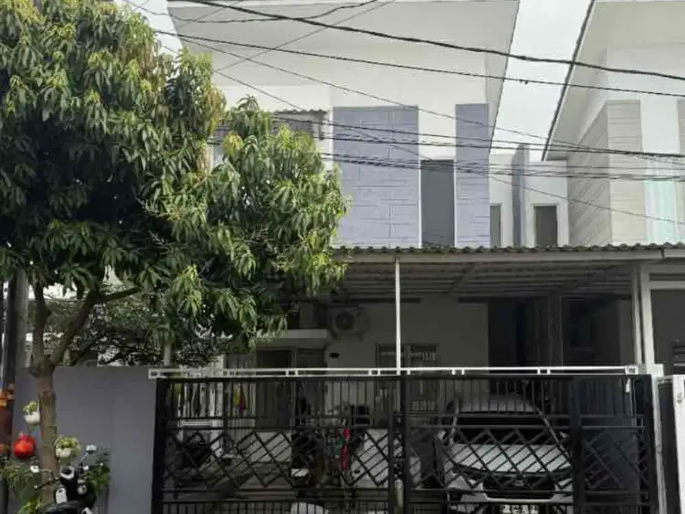 RUMAH SEMI FURNISHED CLUSTER BEVERLY HILLS DUTA GARDEN