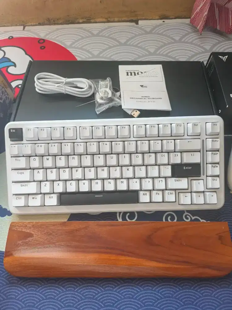 Keyboard Vortexseries Mono 75% white